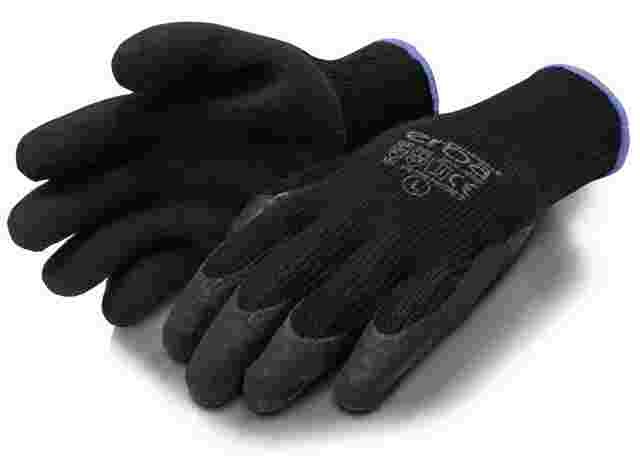 Pracovní rukavice akrylové potažené latexem, velikost XL