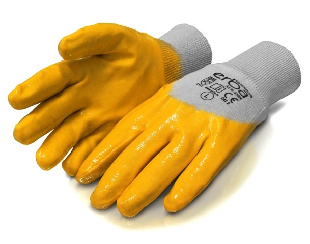 Pracovní rukavice XL bavlněné potažené nitrilem