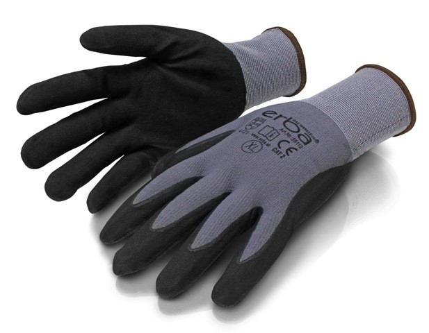 Pracovní rukavice XL nylonové potažené nitrilem