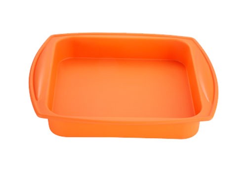 Pekáč silikonový 29,5 x 26 x 5 cm, oranžová
