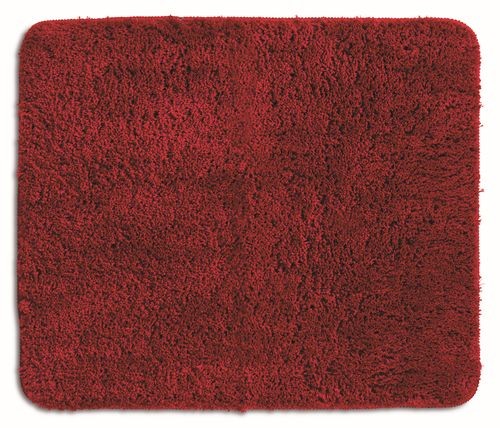 Koupelnová předložka LIVANA 100x60 cm červená