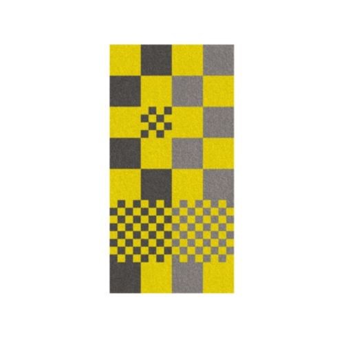 Osuška LADESSA, 100% bavlna, žlutá kostka 70x140cm