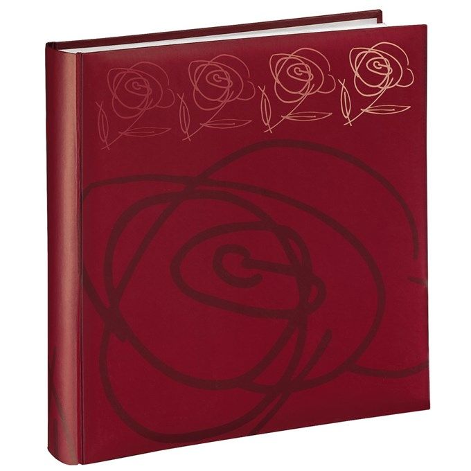 Hama album klasické WILD ROSE 30x30 cm, 100 stran, červené