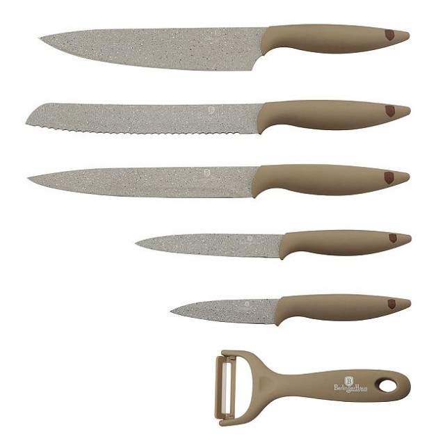 Sada nožů s mramorovým povrchem 6 ks Stone Touch Line
