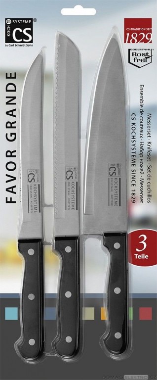 Nůž kuchyňský - sada 3 ks FAVOR GRANDE